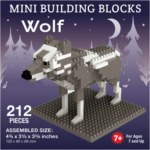 Wolf Mini Building Blocks (1)