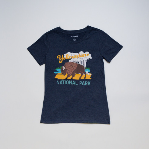 Women's Tee Yellowstone Buffalo