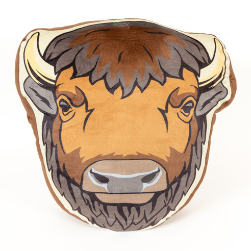 Bison Head Pillow Bison Head Pillow