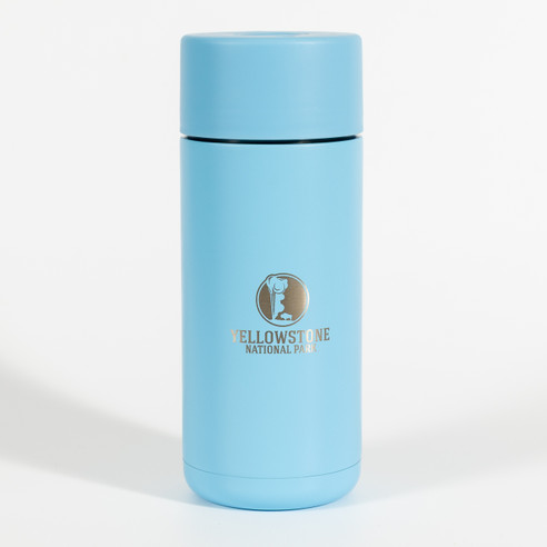 Frank Green 16 Oz Ceramic Reusable Cup Yellowstone Blue Front