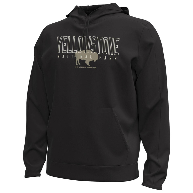 Under Armour Yellowstone Bison Hoodie Black