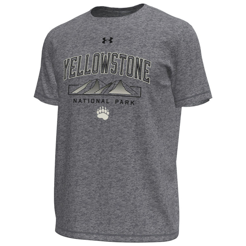 Under Armour Yellowstone Bear Paw Tech™ Stretch Tee Castle Rock Grey