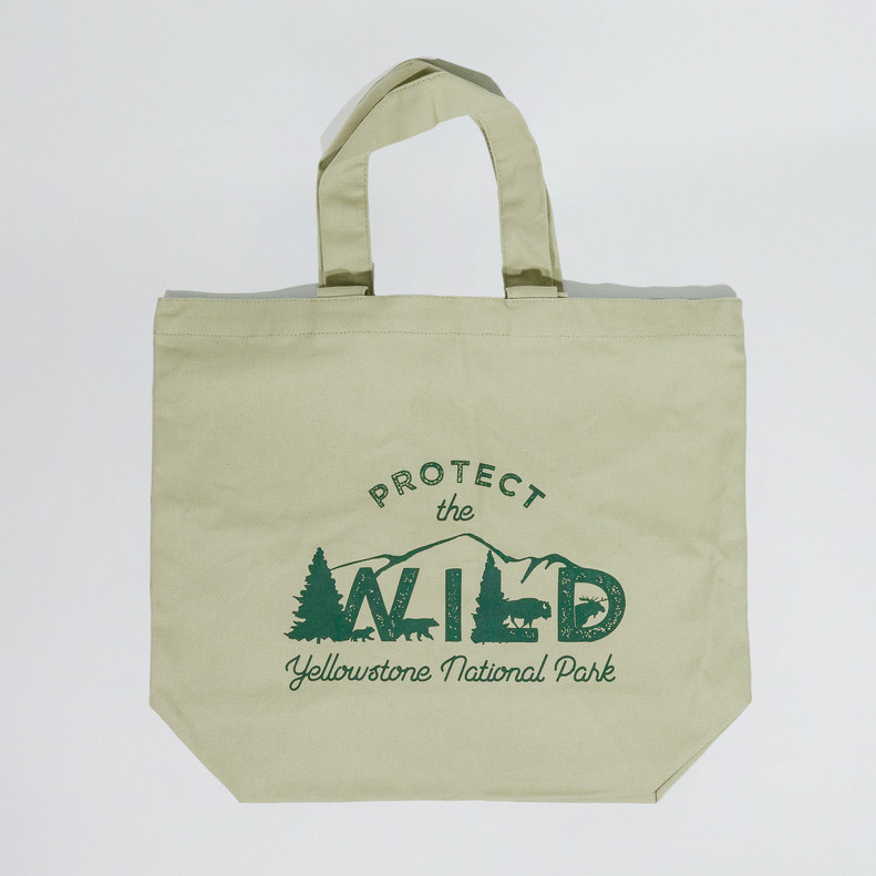 TOTE PROTECT THE GREEN