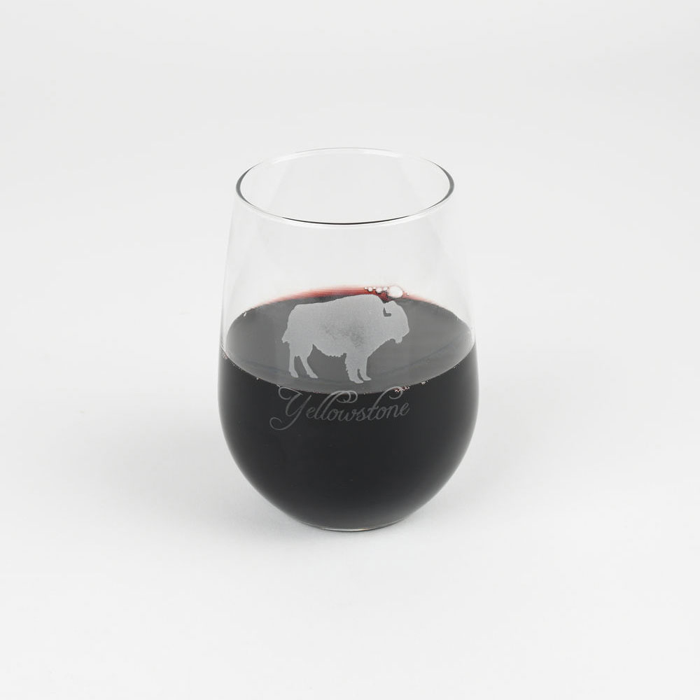 https://cdn11.bigcommerce.com/s-3uzxi95kzr/images/stencil/original/products/127/605/_386015_WineGlassStemlessBuffaloSilhouette__33124.1679668345.jpg?c=1