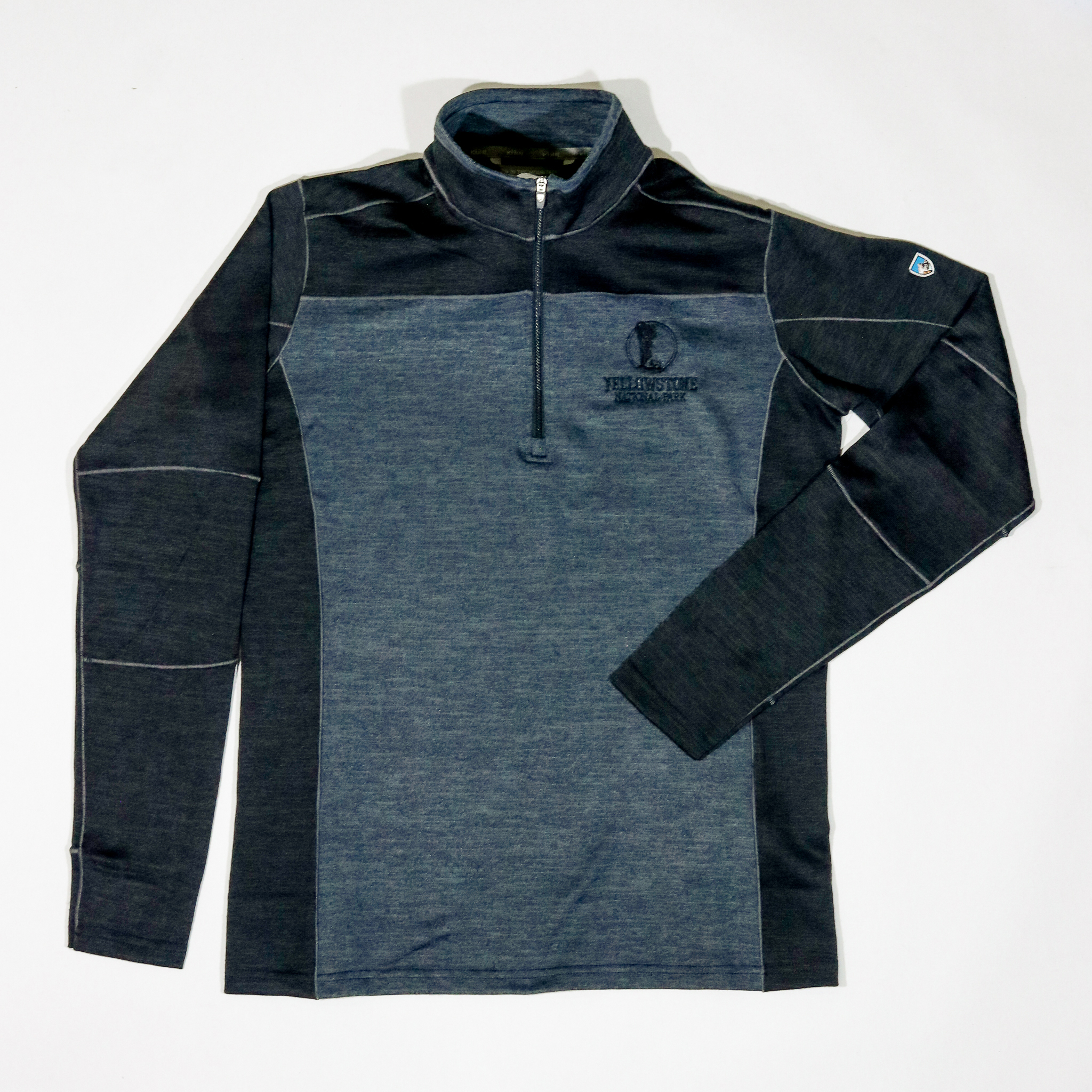 KÜHL Men'S Ryzer 1/4 Zip Pullover Black/Koal