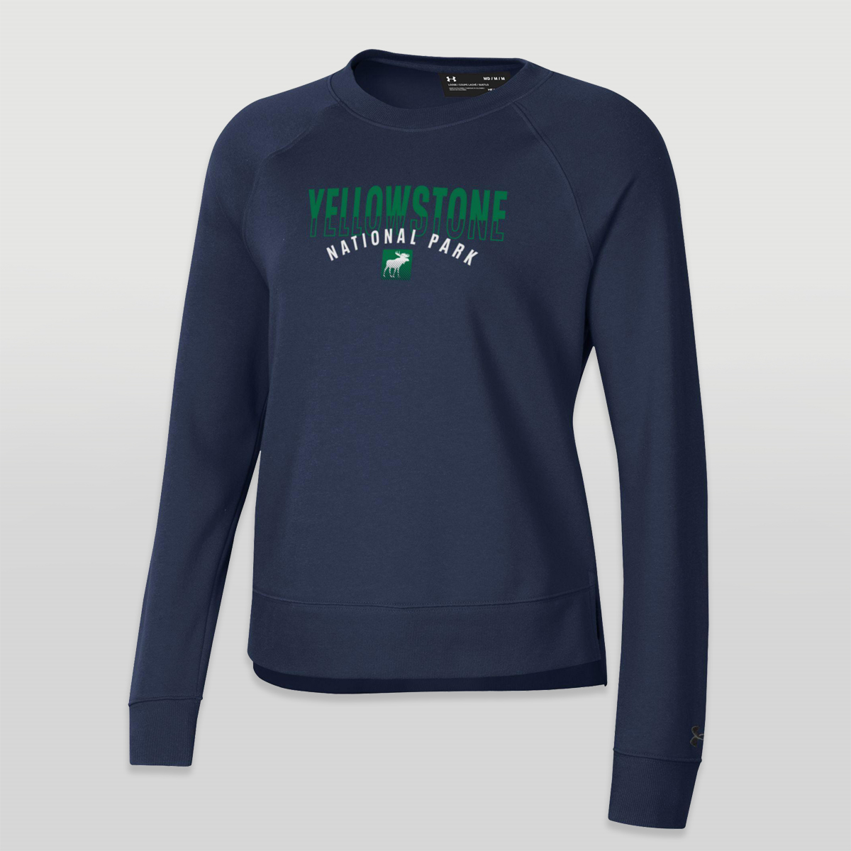 ウェア Under armour yellowstone Under Armour Men'S Tee Yellowstone Mountain With Bear Gray
