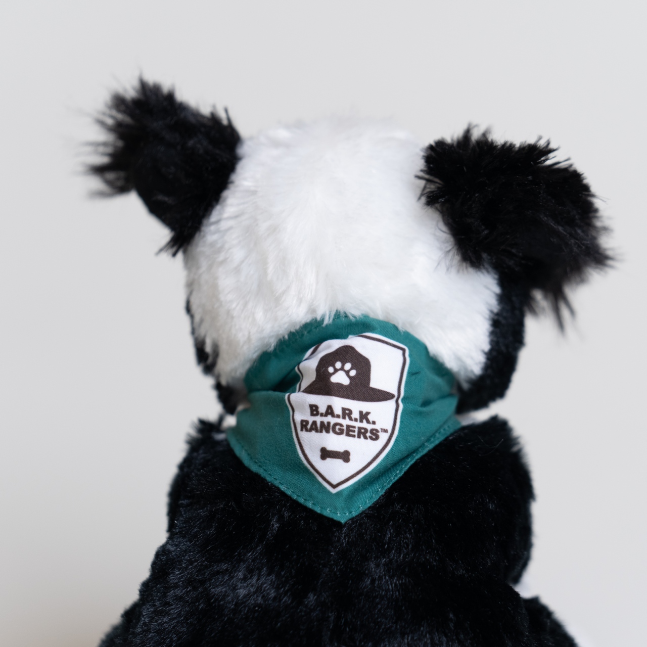 Eco Pal Border Collie Bark Ranger Bandana Plush 9