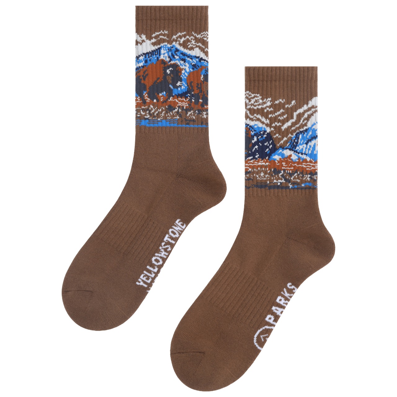 Parks Project Yellowstone Bison Socks