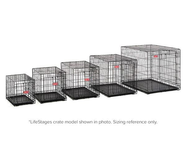 MidWest Contour Double Door Dog Crate - 24" - 48"