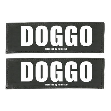 Doggo Label Personalised Harness Labels - Pair - Bark Control Australia