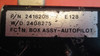 LearJet E128 Autopilot Box PN 2418208