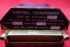 BVR Inc 613L-3 Transponder Control PN 270-2436-050, 275175-103