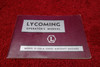 Lycoming O-320-A Series Operator's Manual PN 60297-2