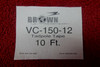 Brown Aircraft Supply Tadpole Tape 10ft PN VC-150-12