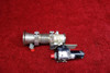 Airesearch Actuator Rotary, D.C. Motor w/ Butterfly Valve 28V PN 321292-1, SVE1-234, 32754-1, 540290-1