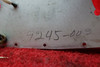 Piper PA-28-161 Cadet LH Instrument Panel Cover W/ Lights PN 89245-002 89245-02
