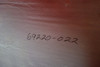   Piper PA-32, PA-34 LH Tinted Windshield PN 69220-22, 69220-022 (CALL OR EMAIL TO BUY)