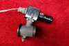 Airesearch, Garrett Pneumatic Rotary Actuator W/ Butterfly Valve PN 36702-3