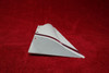     Piper PA-28-181 Archer II Rudder Cap W/ Balance Weight PN 36706-02, 36706-002