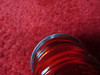  Red Strobe Light Beacon Lens W/ Mounting Clamp