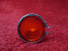   Red Strobe Light Beacon Lens W/ Mounting Clamp