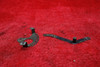 Cessna 182 Cowl Flap Control Position Bracket & Lever PN 0713314-1, 0713315-6