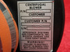 Aerospace Systems Air Conditioning Centrifugal Blower 27V PN 5703-4, 5741101-3