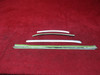 Piper PA-28R-180 Arrow LH Pilot Front Window Trim Retainer Strips
