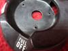 Piper PA-28-201T Dakota Fuel Selector Cover PN 35773-02, 35773-002