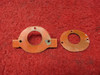 Cessna 120 Fuel Selector Placard Plate PN 0411077
