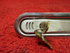  Beechcraft 76 Duchess Cabin Door Lock Outer Housing W/ Key PN 105-420018