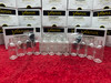 Vivaplex 2oz Clear Glass Bottles With Lids PN X001DSBK49