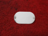 Cessna 177B External Aux Outlet Cover Plate 