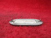 Cessna 177B External Aux Outlet Cover Plate 