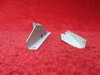 Cessna 150H Battery Box Firewall Mounting Brackets PN 0413401-1