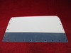 Beechcraft 76 Duchess RH Lower Center Nose Heater Access Skin PN 105-410000-165