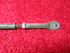 Cessna R172K Cabin Door Push Rod Tube W/ Plate PN 0517021-5, 1217046-5