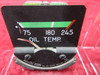 Rochester Gauges Oil Temperature Gauge 14V PN 5-90558A, 6246-00350