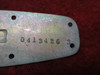 Cessna 150, 152 Lower Cabin Door Hinge PN 0711037-500, 0413426-3