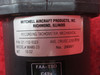 Mitchell Aircraft Products Recording Mechanical Tachometer PN D1-112-5023