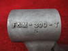 Cessna 172G Oil Filter Adapter PN F&M-300-T, CO-300-1