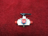 Cessna 177B Fuel Selector Valve W/ Handle PN 0513120-9