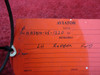 Beechcraft LH Rudder FWD Cable PN NAS314-25-1220