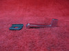 Cessna R172K Cabin Door Handle W/ Escutcheon PN 1217053-4, 0705042-1, 1217053-C