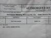 Aerospace Welding Beechcraft 76 Duchess RH FWD Riser PN 8295-101