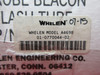 Whelen A469B Strobe Beacon Flash Tube 14V PN 06-190125, 01-0770044-02