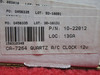 Instrument Services CK-7264 Quartz Clock 12V PN 10-22812, CK-7264-12