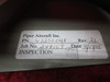 Piper PA-28 Engine Control Cover PN 67232-047, 67232-048