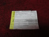 Cessna 172 LH Wing Leading Edge Rib PN 0523030-1