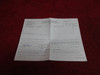 Piper PA-28 Damping Vibration Mat PN 65786-02, 65786-002